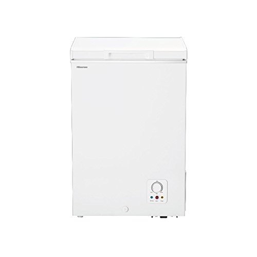 Hisense FT130D4AW1 Independiente Vertical 98L A+ Blanco - Congelador (Vertical, 98 L, 9,5 kg/24h, SN-T, A+, Blanco)
