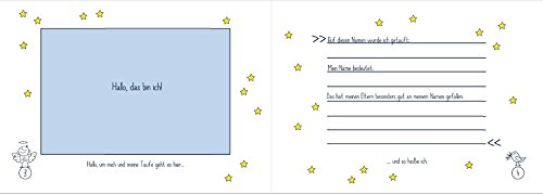 Taufbuch Junge (Taufalbum/ Erinnerungsbuch/ Eintragealbum, Recycling-Papier, Taufgeschenk) - 2