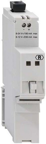 Preisvergleich Produktbild Rutenbeck 28010200 – Konverter Fo / UAE DIN 1 Ausgang 100 Mbit grau