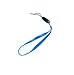 Price comparison product image C63® Blue Lanyard Neck Strap for ID Pass Card Badge Mobile Phone Holder Camera, MP3 Player Etc