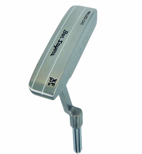 Ben Sayers - Putter da Golf XF PRO in Acciaio Inox con Cappuccio di Protezione, da Uomo, Argento