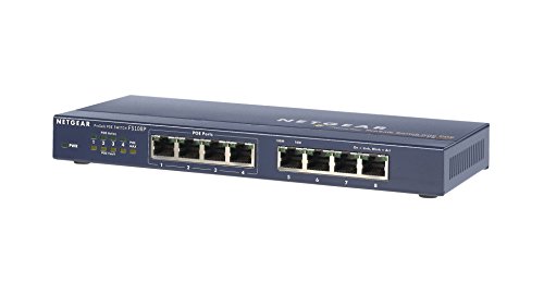 NETGEAR FS108PEU ProSAFE (8-Port 10/100 Unmanaged Switch mit POE) - 5