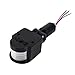 Produktbild Bewegungsmelder LED Outdoor Security Infrarot Sensor Bewegungsmelder 180° PIR Sensoren Wandlichtschalter für Flur, Garage
