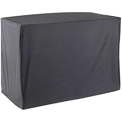GREEN CLUB Housse De Protection pour Chariot plancha Haute Qualité Polyester L 120 x l 60 x h 90 cm Couleur Anthracite