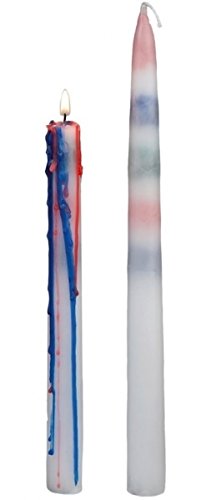 Preisvergleich Produktbild Tropfkerzen Bunter Wachs - 2 Stück