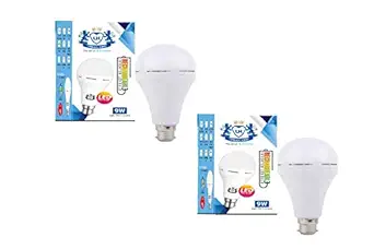 Urban king 9W b22d LED White Bulb -Pack of 2