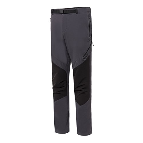 Obtener Izas Ilde Pantalones Mount-Stretch, Hombre, Gris Oscuro/Negro,
XL Especial