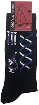 Tie StudioDNA Science Research Scientist Microscope Tube Unisex Socks Adult UK Size 6-11