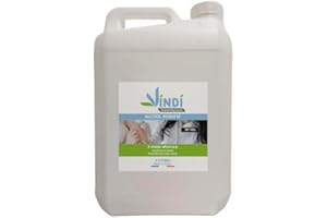 Vindi Désinfectant Alcool modifié 90°- Bidon de 5L - Fabrication Française - Désinfection peau saine et ustensiles médicaux