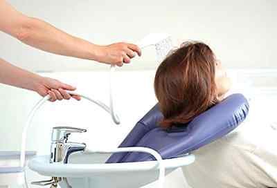 Inflatable Head washbasin PlanetHair®Store with water tap faucet FREE. 2-year Warranty.