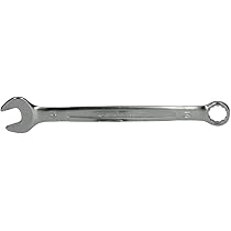 KS TOOLS - 922.0015 - Clé Mixte Ultimate - Clé Plate 15 Mm - Finition Satinée - Clé Plate à Cliquet En Chrome Vanadium - Angle De Fourche Et œil Incliné à 15