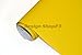 4,5€/m² Auto Folie - GELB MATT - 100 x 152 cm BLASENFREI selbstklebend flexibel Car Wrapping Klebe Folie