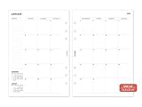 El calendario tiene una división de 1 mes en 2 páginas y también ofrece espacio para notas y tareas adicionales. La secuencia lateral es divisible, los meses se pueden utilizar individualmente. El diseño es sencillo, atractivo y claro.