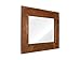 Produktbild massivum Spiegel Cubus 120x90x3 cm Palisander braun gewachst