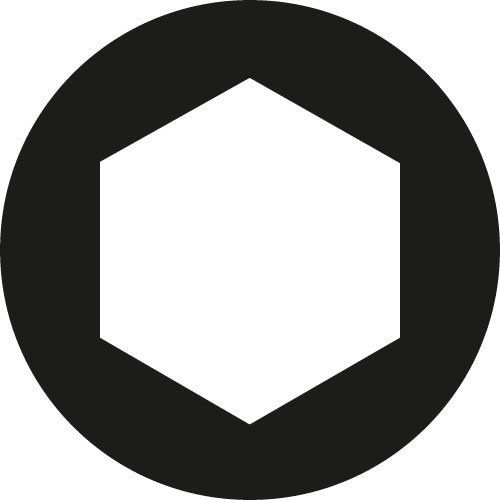 WERA-WERK HERMANN WERNER GMBH & CO.KG Bit Innen-6KT 10mm 840/1Z L.25mm 0,6 cm (0,25 Zoll) 6KT zähhart WERA Abtrieb HexPlus - 2