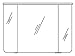 Produktbild Pelipal Cassca Spiegelschrank inkl Beleuchtung 72 x 100 x 17 cm (HxBxT) farbe weiß