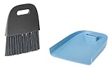 Se puede colgar VIGAR Rengo Recogemigas, Material: Polipropileno, Azul, 16.5 x 3,5 x 3,5 cm