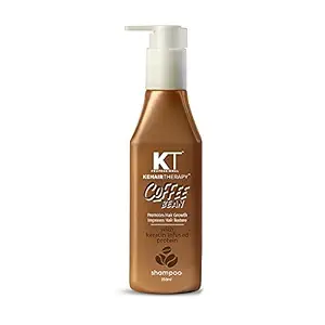 KEHAIRTHERAPY KT Professional Coffee Bean With Keratin Infused Protein Shampoo 250ml- Parabens, Sulphates, Silicones Free