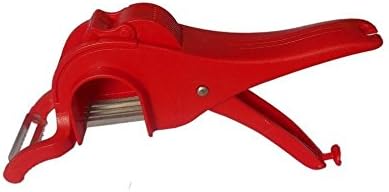 2 in 1 Vegetable Multi Cutter Herbs Chopper and Y Peeler with extra sharp stainless steel blade - RED by YouLookHot