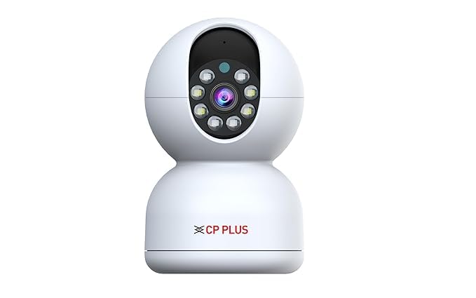 CP PLUS 2MP Smart Wi-fi CCTV Camera | 360° & Full HD Home Security | Full Color Night Vision | 2-Way Talk | Advanced Motion T