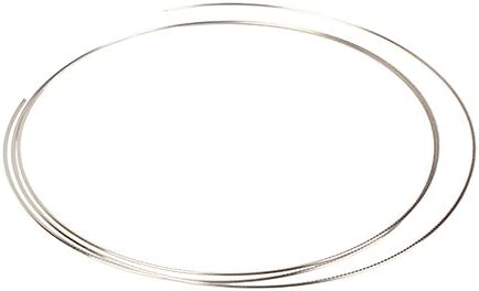 Yibuy 2.2mm Chrome Cupronickel 8 Feet Fretwire for Acoustic Guitar