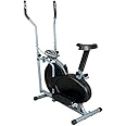 ULTIMAX Orbitrac Elliptical Trainer 2-In-1 Belt Resistance 50cm for Home Gym Strength Training Fitness Equipment Indoor Cycling Bikes For Fitness Body Building