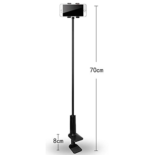 GBOAT Smartphone Handyhalter 360°Drehen Schwanenhals Halterung Universal Desktop Ständer Bracket(schwarz) - 4