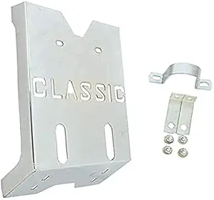 Spidy Moto Bullet Engine Guard Base Plate Chrome Engine Cover Chrome For Bullet Classic 350/500