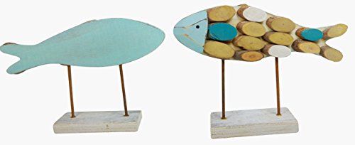 khevga maritime Deko Bad Fische 2er Set - 3