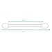 Infant Baby Nappy Snappi Toddler Newborn Diaper Fasteners Random Color Set of 2