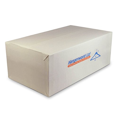 Hangerworld 15 extra breite stabile Taillenbund/Hosenbund-Kleiderbügel – Kunststoff – Schwarz – für Hosen, Röcke und sonstige Kleidung – Verstellbare Breite bis zu ca. 40 cm - 6