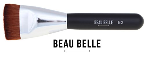 Beau Belle Flat Contour Brush - Contour Brush - Foundation Brush - Flat Top Foundation Brush - Contouring Brush - Flat Top Contour Brush - Makeup Brushes