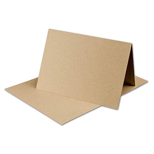 Artoz Green Line - Tarjetas dobles (Alto)//DIN B6, 240 x 169 mm, Feria novedad 2015, color: Postre, color Dessert 50 Doppelkarten