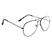 Criba Aviator Unisex Sunglasses Night Driving in Fog (WT 102|50|Transparent) RS.160.00