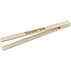 Grillzange Zange Bbq Holzzange Holz Kchenzange Grill Natur Kiefer Geschenk Mit Individueller Gravur Wunschtext 300 X 20 Mm