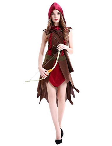 XINSH Disfraz Halloween Pirata Mujer Costume Cosplay Carnaval Navidad Fiesta para Adultos