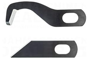 MARKENLOS Overlockmesser passend für Gritzner 788 Overlock, Dorina 710, New Life 1151 K, Texi Pierrot, Brother 400DE, Silver 720D, Lewestein 700, Lewestein 700DE, Carina Top-Lock DF