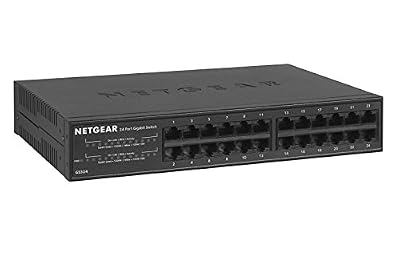 Netgear GS324-100EUS Switch 24 Ports Gigabit Ethernet Métal