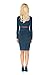 My Tummy Maternity & Nursing Pencil Dress Carla Teal Green S (Small, Teal)