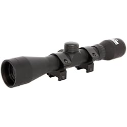 Swiss Arms Scope Lunettes de visée compacte Anneaux montés 4 x 32