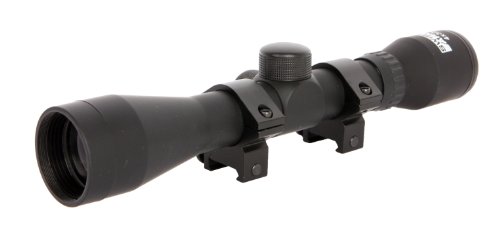 Swiss Arms Scope Lunettes de visée compacte Anneaux montés 4 x 32
