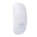 Produktbild TONOR dünn Schlank Still Bluetooth 3,0 lautlose Kabellos schnurlos Funkmaus Wireless Maus 800/1200/1600 DPI für PC Mac Tablet Laptop Weiß
