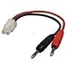 Produktbild Akku Power Kabel-Zubehör Adapter Tamiya-Bananen-Stecker