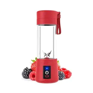 Portable Usb Electric Juicer - 6 Blades (Protein Shaker)