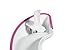 Pourty Flexi-Fit Toilet Trainer (White/ Pink)