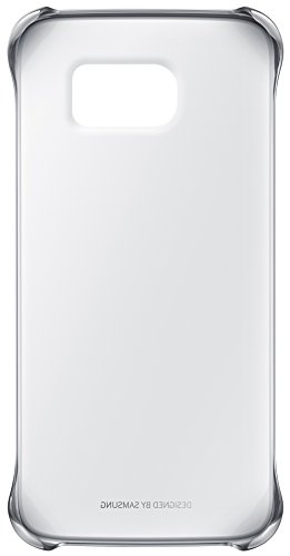 Samsung Clear Cover - Funda para Samsung Galaxy S6  color plata- Versi  n Extranjera