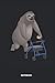 Produktbild Notebook: Dotted Lined Sloth Rollator Notebook (6x9 inches) ideal as a Chill Slow Movement Journal. Perfect as a Funny Retirement Party Book for ... to take it slow. Great gift for Men and Women