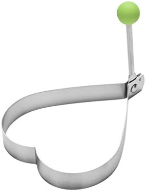 Fried egg pancake molds,GOODCULLER Stainless Steel Fried Egg Shaper Pancake Mould Mold Kitchen Cooking Tools (B)