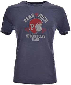 Penn Rich by Woolrich Men's T-Shirt - Blue - Medium