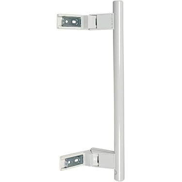 Spares2go Türgriffe Für Curry's Essentials Kühlschrank/Gefrierschrank CUR55 W12 – 2 Stück, Hochwertiger Ersatz